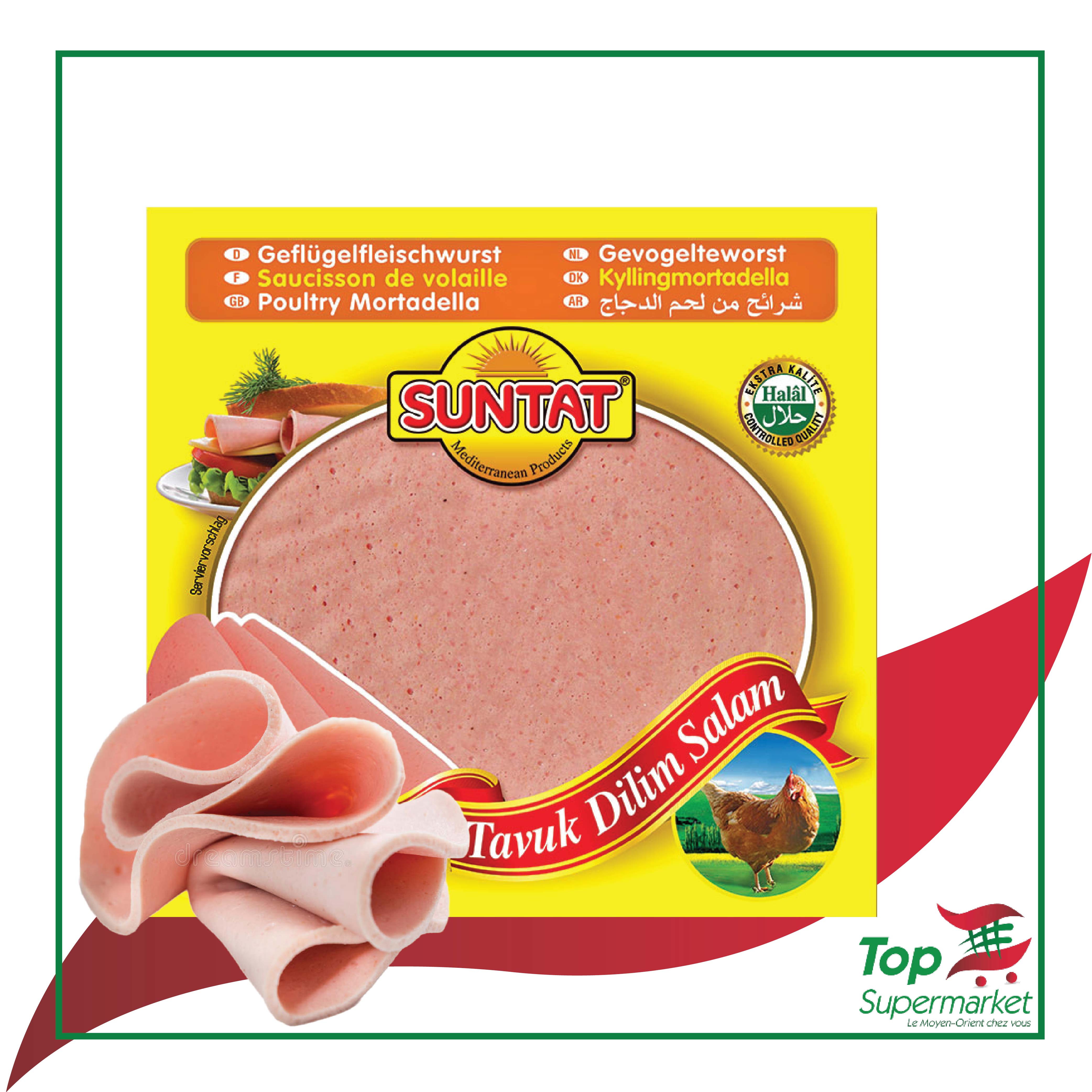 Suntat salami de poulet 200gr HALAL